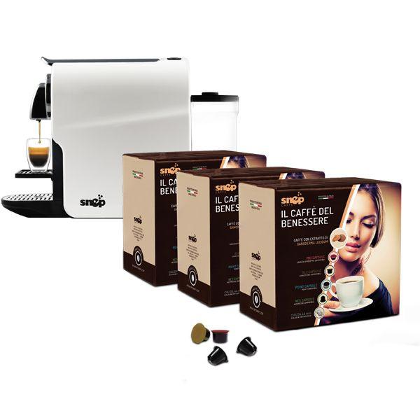 Kaffemaskine - Inkl. 225 Kapsler - ZinPartners